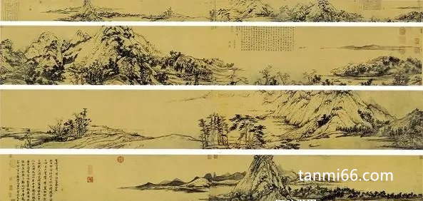 富春山居图作者是谁,元代画家黄公望(后段藏于台北故宫博物院)