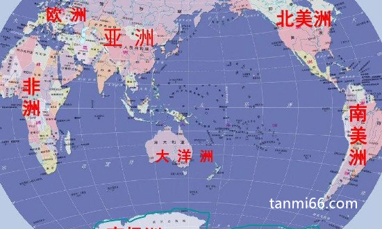 七大洲八大洋分别是什么？两句顺口溜教你轻松记住(附高清地图)