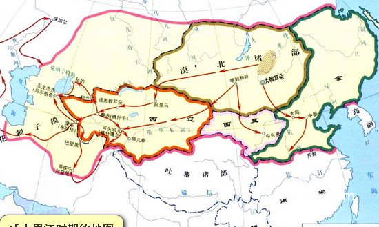 成吉思汗打的天下地图面积到底有多大，1800万平方公里