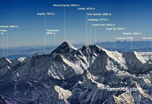 珠穆朗玛峰高多少米2022最新，8848.86米(且每年都在升高)