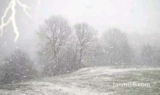 雷打雪是什么预兆，民间传说会大旱很久(其实是自然现象)