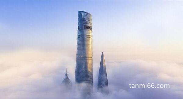 中国最高的楼排名，上海中心大厦第一(高632米)