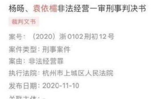 袁依楣墨香铜臭判刑几年，官方未披露但推测为3年