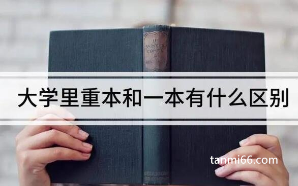 重本和一本有什么区别，重本资源更好含金量更高(是一本的重点)