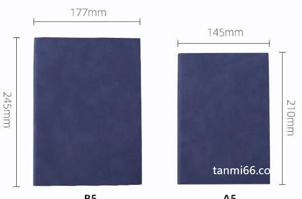 a5和b5的本子哪个大，b5明显更大尺寸为176mm*250mm
